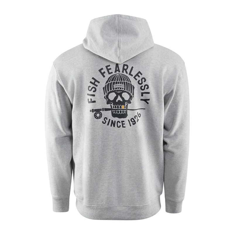 Grundens DeadStick Hoodie Athletic Heather