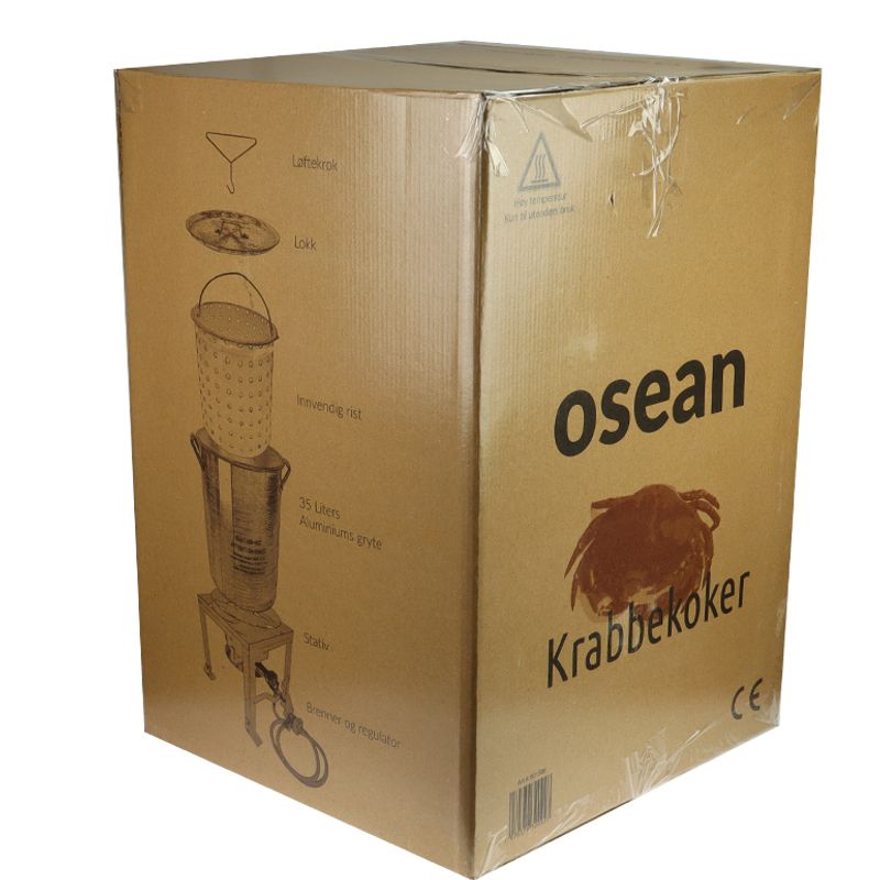Crab cooker Osean 16kw complete 35ltr