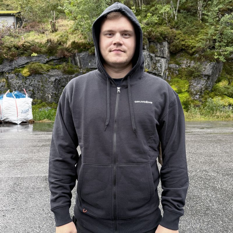 Grundens Hot Rod FZ Hoodie Black