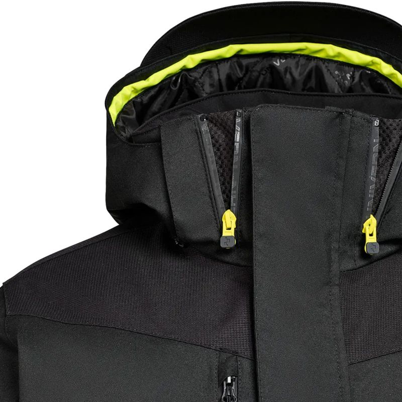 Univern Vinterjacka 8256 Protec Svart/Gul