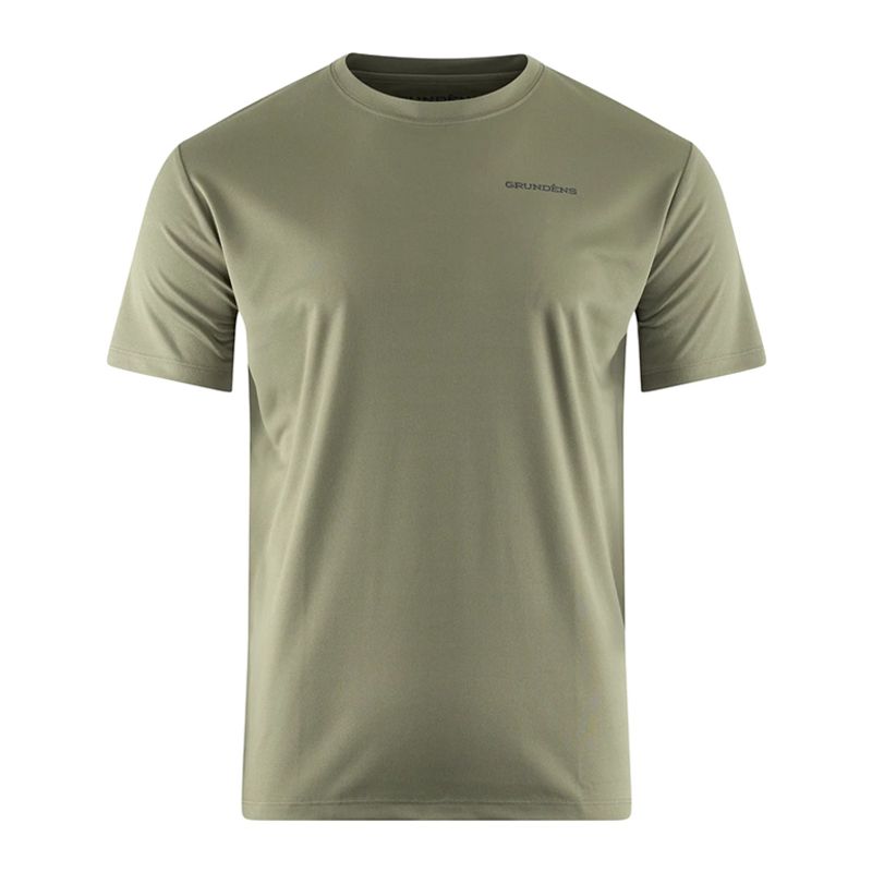 Grundens Fish Fearlessly SS Tech Tee Forest