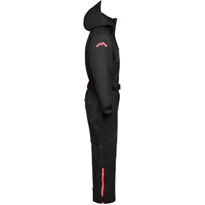 Univern Vinteroverall 8756 Protec Svart/Röd